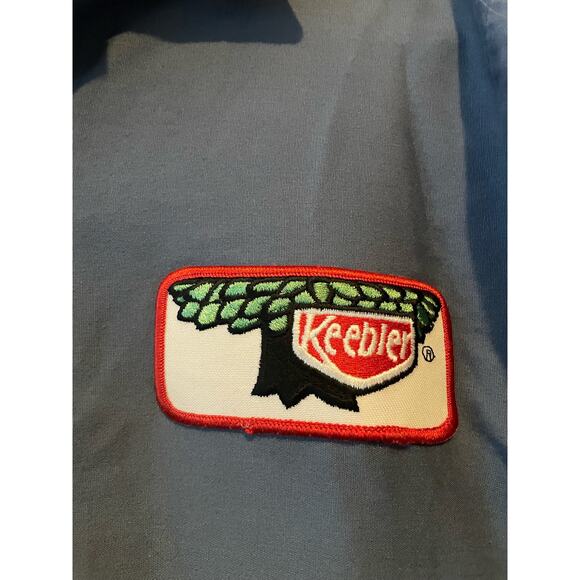 Keebler Patch Factory Worker Single Stitch Shirt Adult Large - Picture 3 of 4